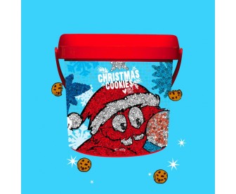 Cookie Time 圣诞曲奇饼干桶 海盐焦糖巧克力 600克 (保质期:2022.07) Cookie Time 圣诞曲奇饼干桶 海盐焦糖巧克力 600克 (保质期:2022.07)